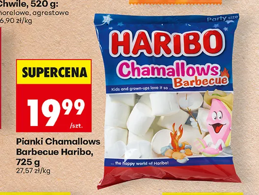 Pianki Chamallows Barbecue Haribo promocja w Biedronka