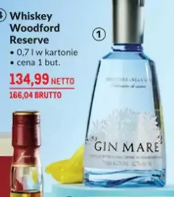 Whiskey Woodford Reserve promocja w Makro