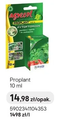 Środek grzybobójczy Proplant 10ml promocja w Castorama