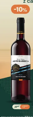 Wino czerwone Alto Barrica Semi Dry Red promocja w Żabka