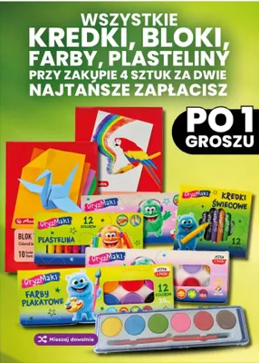 Blok rysunkowy Herlitz promocja w Dino