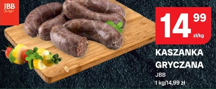 Kaszanka gryczana promocja w Chorten