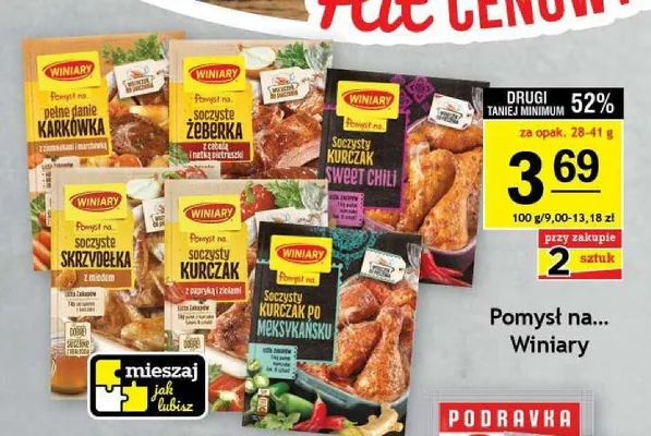 Winiary Pomysł na... soczysty Kurczak promocja w Gram Market