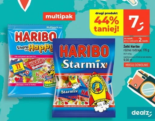 Żelki Haribo promocja w Dealz