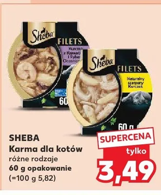 Karma dla kotów Sheba promocja w Kaufland