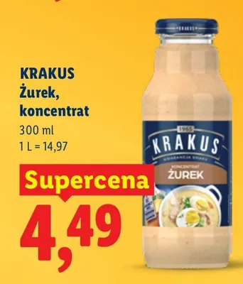Żurek koncentrat promocja w Lidl