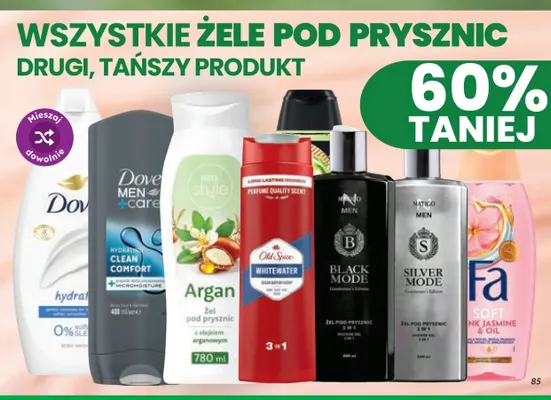 Żel pod prysznic Hydrating Dove promocja w Dino