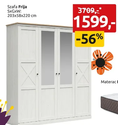 Szafa Frija promocja w Black Red White