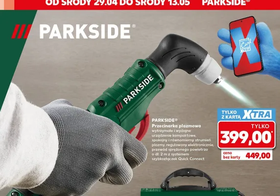 Przecinarka plazmowa Parkside promocja w Kaufland