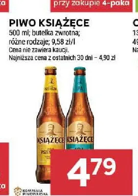 Piwo Książęce promocja w Stokrotka