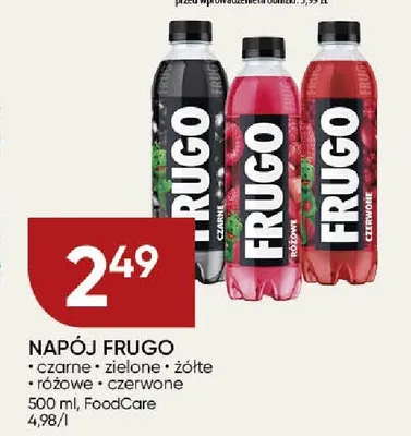 Napój Frugo czerwone promocja w Chata Polska
