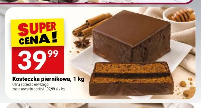 Kosteczka piernikowa promocja w Twój Market
