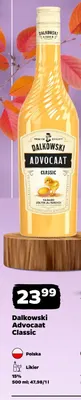 Likier Dalkowski Advocaat Classic promocja w Netto
