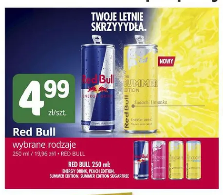 Napój energetyczny Red Bull Energy Drink promocja w Marketvita