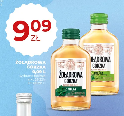 Żołądkowa Gorzka rześka limonka z miętą promocja w Duży Ben