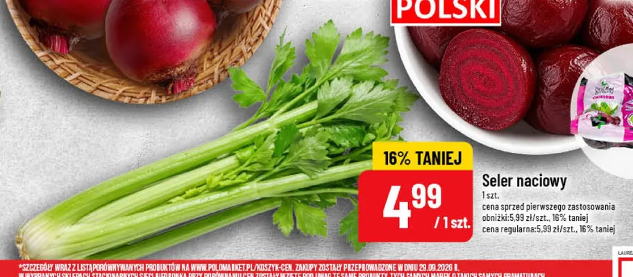 Seler naciowy promocja w POLOmarket
