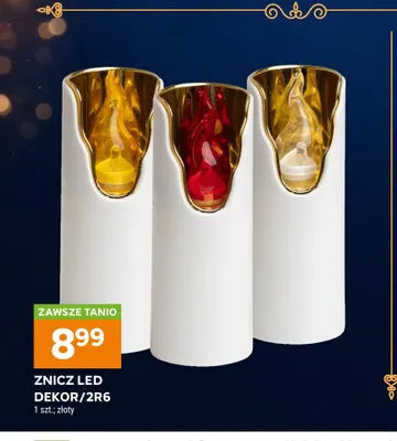 Znicz LED Dekor/2R6 promocja w Stokrotka