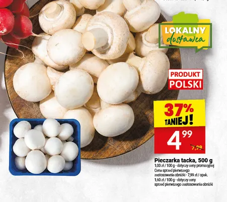 Pieczarka tacka promocja w Twój Market