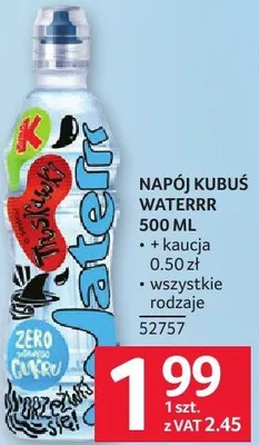 Napój Kubuś Waterrr 500 ml promocja w Selgros