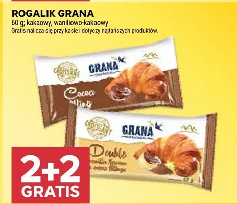 Rogalik kakaowy Grana promocja w Stokrotka