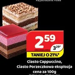 Ciasto Porzeczkowa eksplozja promocja w Delfin
