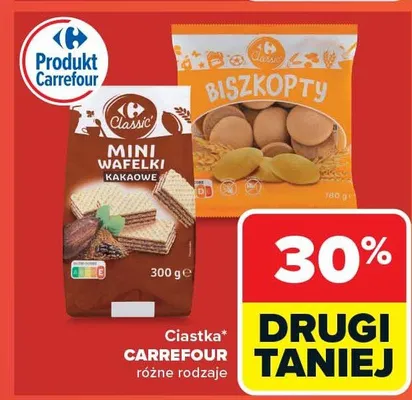 Biszkopty promocja w Carrefour Market