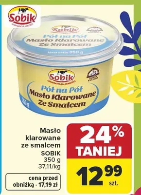 Masło klarowane ze smalcem promocja w Carrefour Market