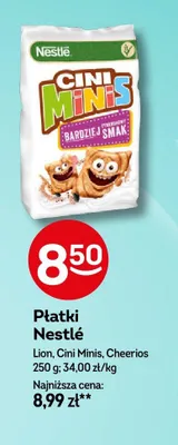 Płatki śniadaniowe Lion Nestlé promocja w Żabka