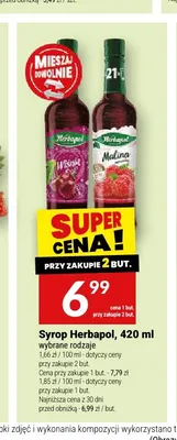 Syrop Herbapol Wiśnia promocja w Twój Market