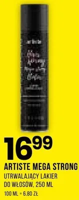 Lakier utrwalający do włosów Mega Strong promocja w Drogerie Natura