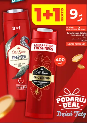 Żel pod prysznic Old Spice Deep Sea promocja w Dealz