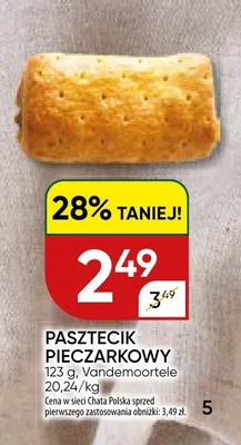 Pasztecik pieczykowy promocja w Chata Polska