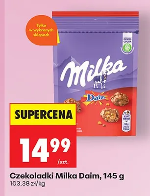 Czekoladki Daim promocja w Biedronka