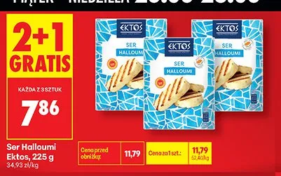 Ser Halloumi Ektos promocja w Biedronka