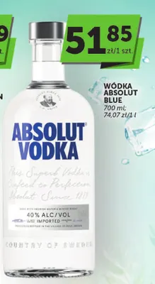 Wódka Absolut Blue promocja w ABC