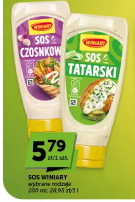 Sos tatarski Winiary promocja w Euro Sklep
