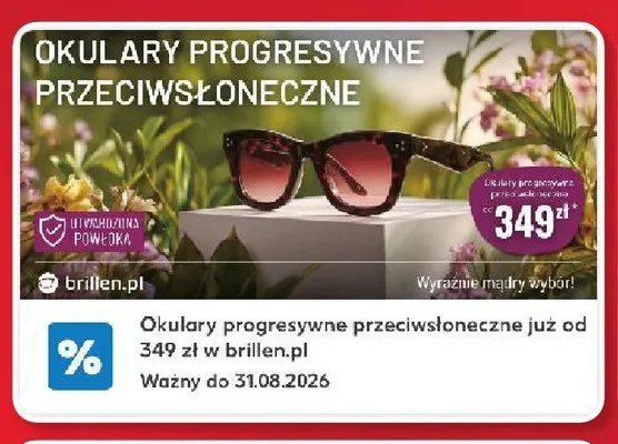 Okulary progresywne przeciwsłoneczne brillen.pl promocja w Kaufland
