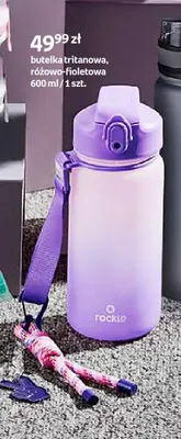 Butelka tritanowa różowo-fioletowa 600 ml Rockle promocja w Empik