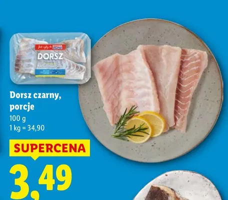 Dorsz czarny, porcje promocja w Lidl