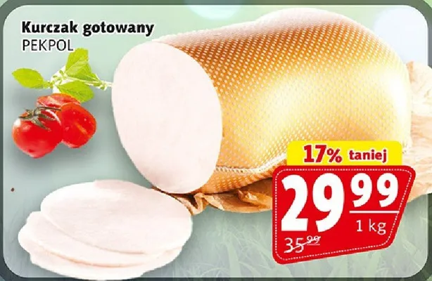 Kurczak gotowany Pekpol promocja w Prim Market