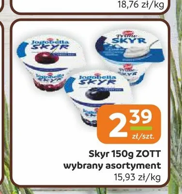 Skyr Jogobella Zott promocja w Społem Częstochowa