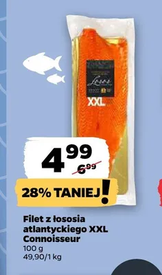 Filet z łososia atlantyckiego XXL Connoisseur promocja w Netto
