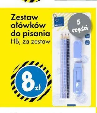 Zestaw ołówków do pisania HB Einhorn 5-pak promocja w Tedi