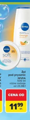 Żel pod prysznic Nivea promocja w Carrefour