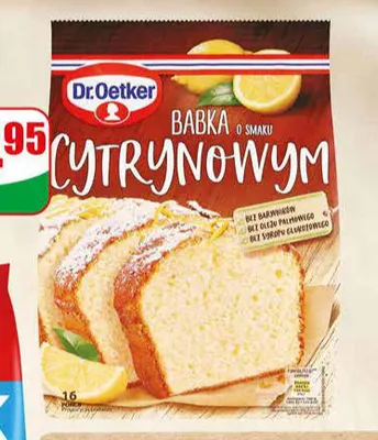 Babka cytrynowa Dr.Oetker promocja w Dino