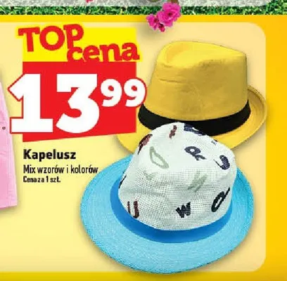 Kapelusz promocja w TOPAZ