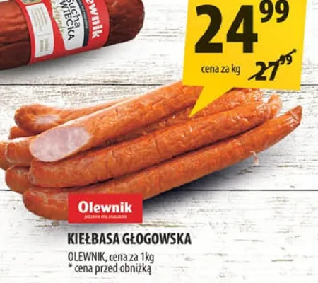 Kiełbasa głogowska promocja w Arhelan