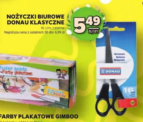 Farby plakatowe Gimboo promocja w Stokrotka
