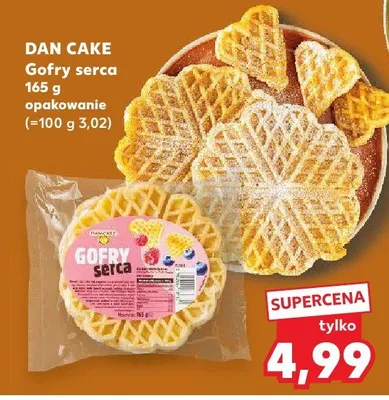 Gofry serca promocja w Kaufland