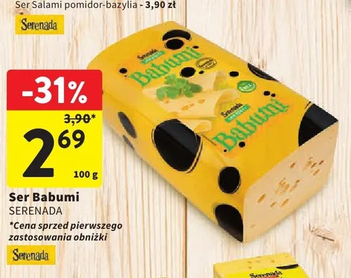 Ser Babumi Serenada promocja w Intermarche